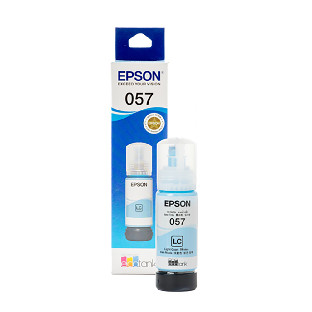 Epson Ink L8050 057 C13T09D500 Ink Bottle Light Cyan Ink Bottle Light Cyan