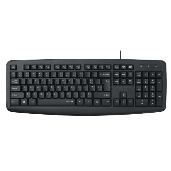 RAPOO NK1600/NK2600 USB WIRED Keyboard