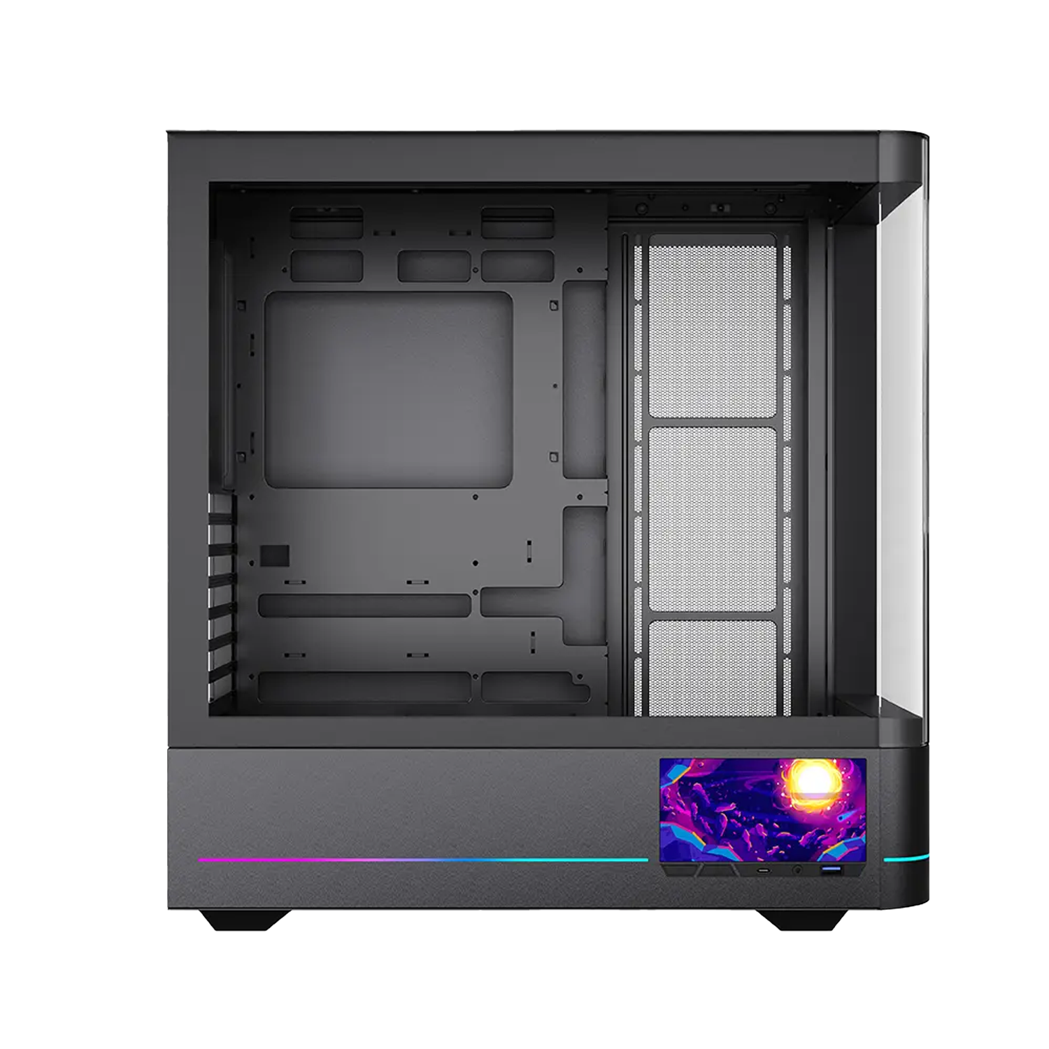 Jungle Leopard AC-02 Case Black