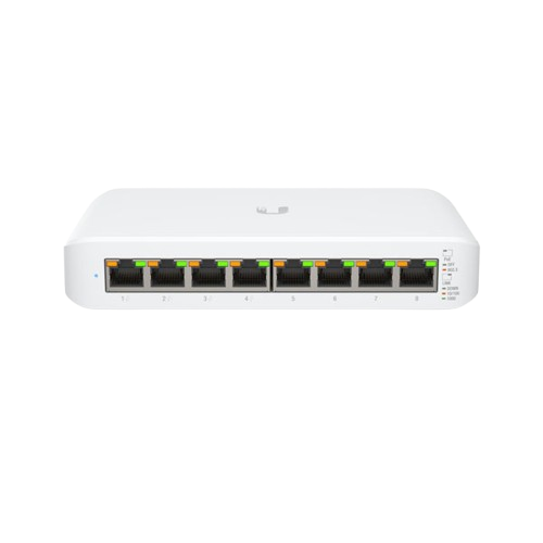 Ubiquiti USW-Lite-8-PoE UniFi Switch Lite 8 PoE (USW Lite 8 PoE)