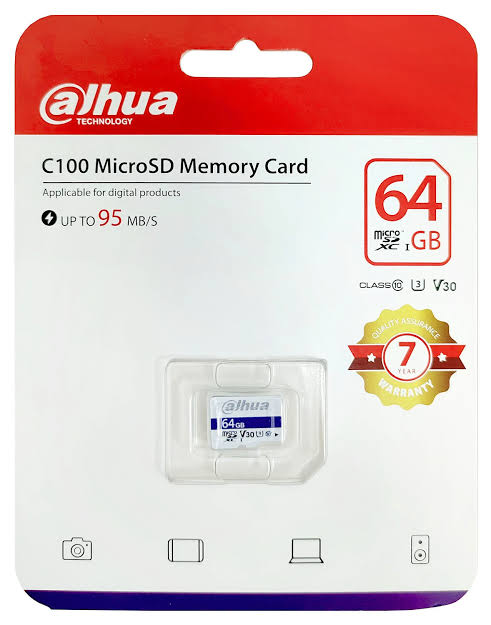 Dahua DHI-TF-C100 64GB MicroSD CARD view 3