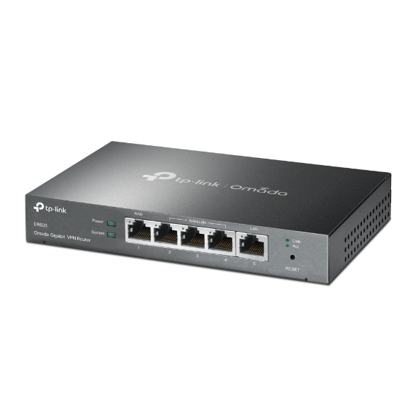 TP-Link ER605 Omada Multi-Wan Gigabit VPN Router view 3