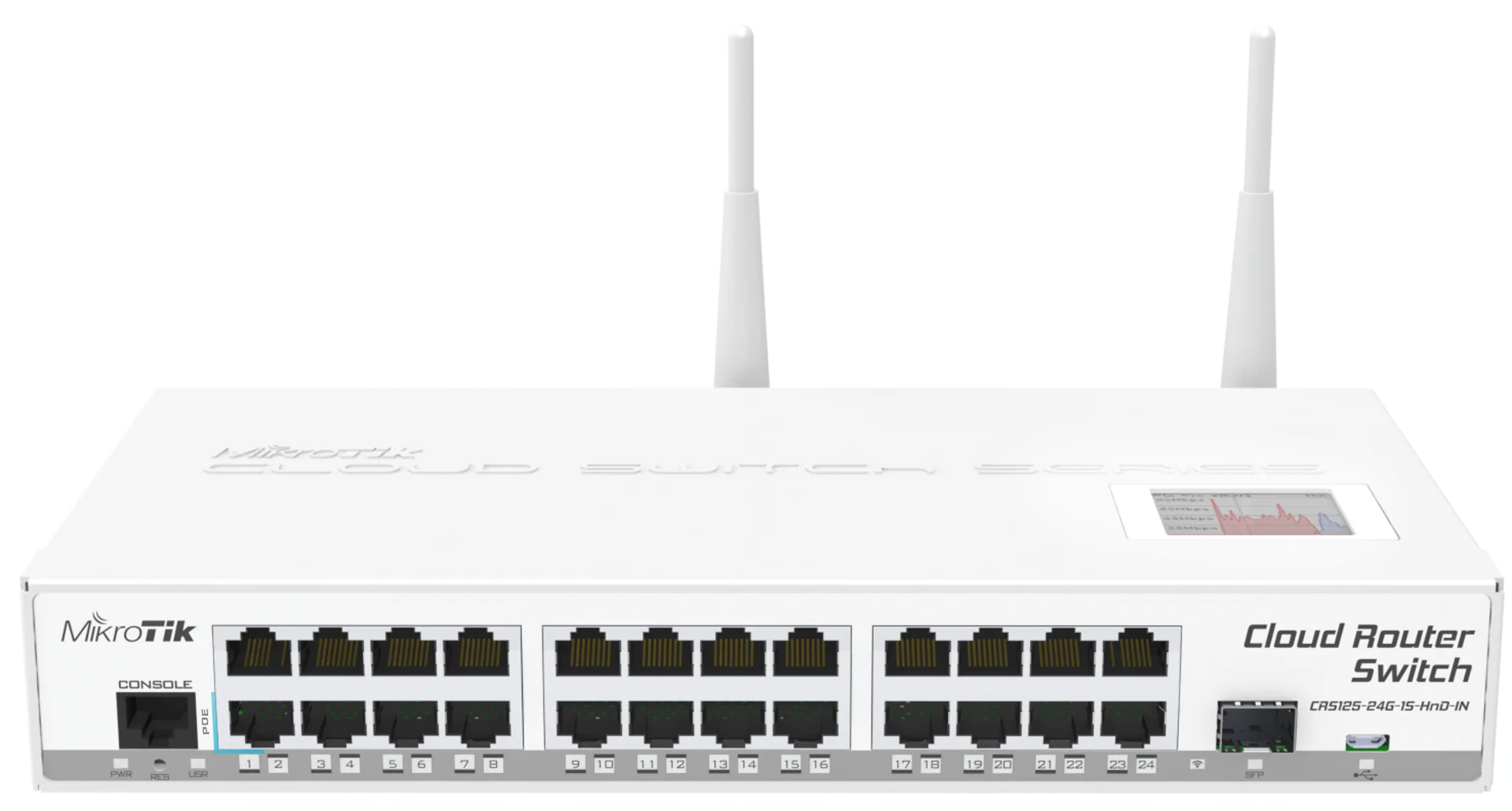 Mikrotik Routerboard CRS125-24G-1S-2HND-IN White Gigabit Ethernet