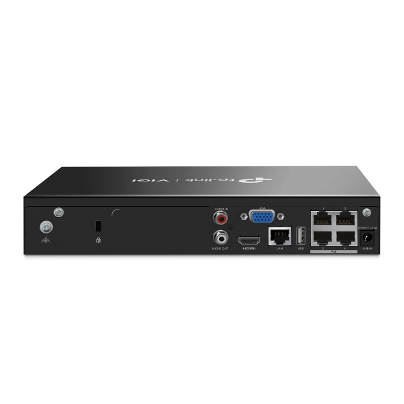 TP-Link VIGI NVR1004H 4CH Network Video Recorder view 3