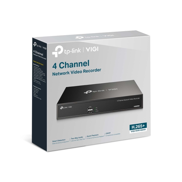TP-Link VIGI NVR1004H 4CH Network Video Recorder view 8