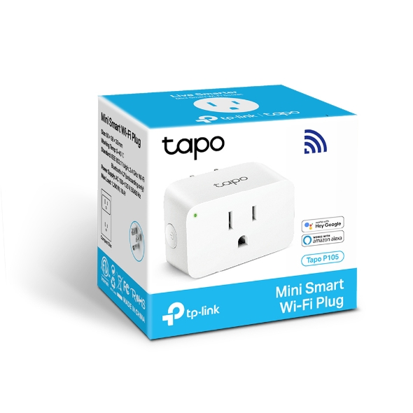 TP-Link Tapo P105 (1-pack) Mini Smart Wi-Fi Plug view 3