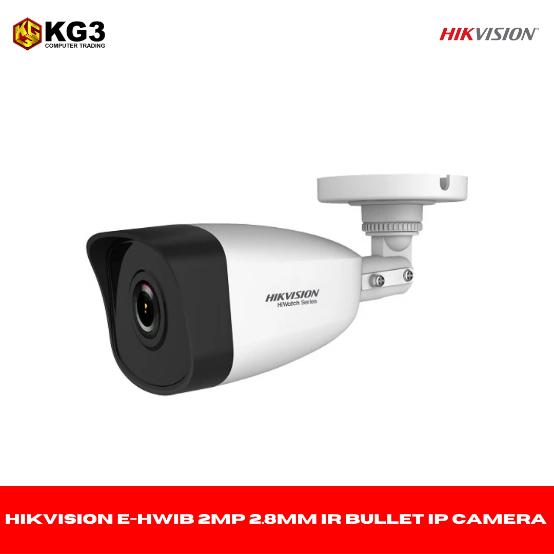 Hikvision E-HWIB 2MP 2.8mm IR Bullet IP Camera