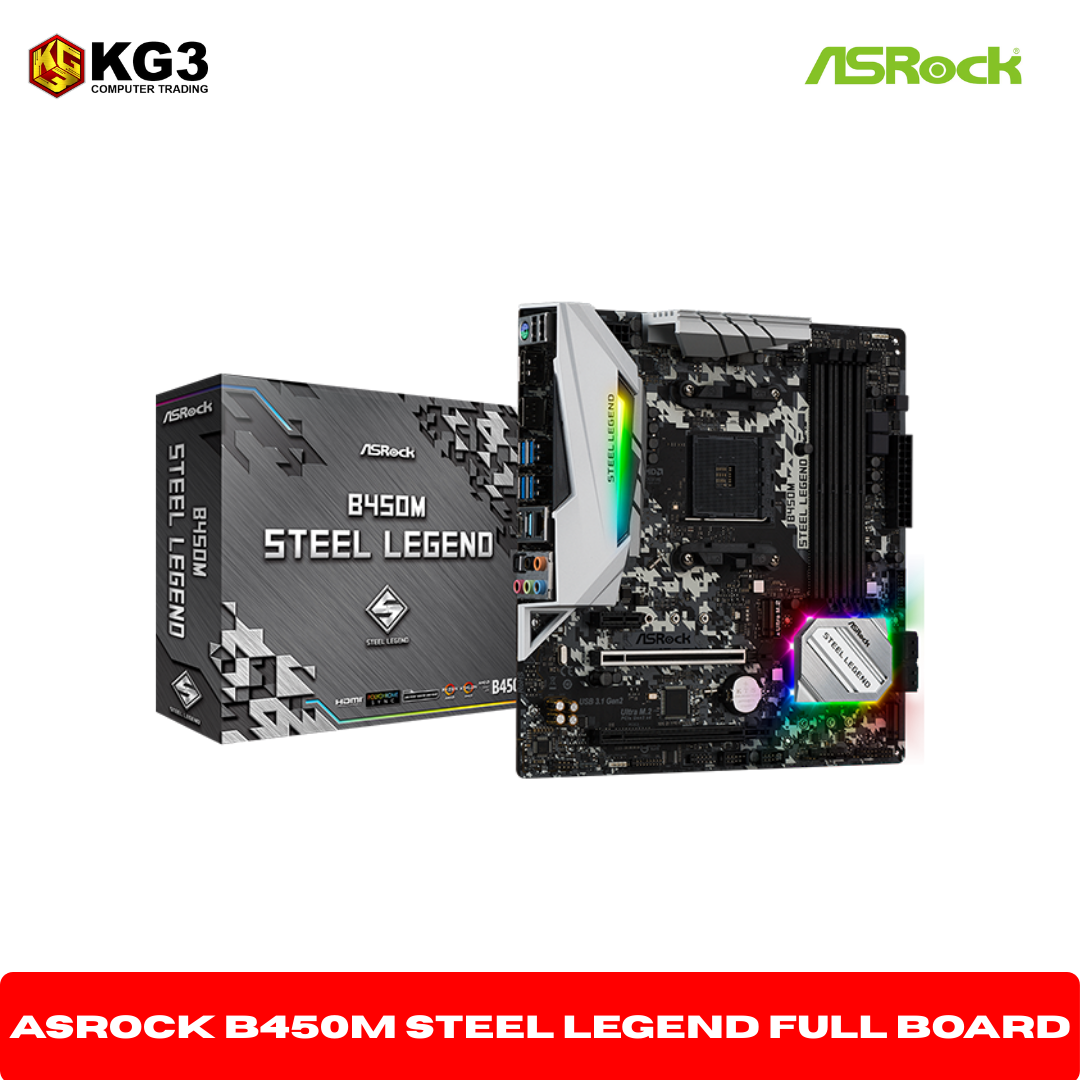 Asrock B450M Steel Legend